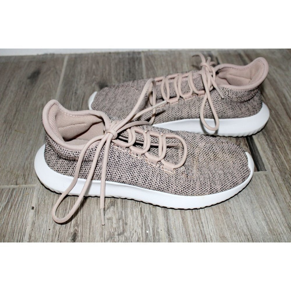 Adidas Shoes Women's Size 7.5 Pink Original Knit Trainers Sneakers Running